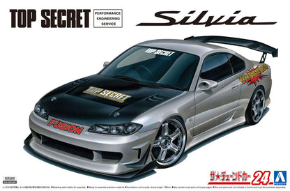 Aoshima Top Secret S15 Silvia ???99 Nissan 1:24 Scale Model Kit