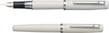 PLATINUM PNS-5000 3-3 Fountain Pen, Procion #3, Porcelain White, Medium Point