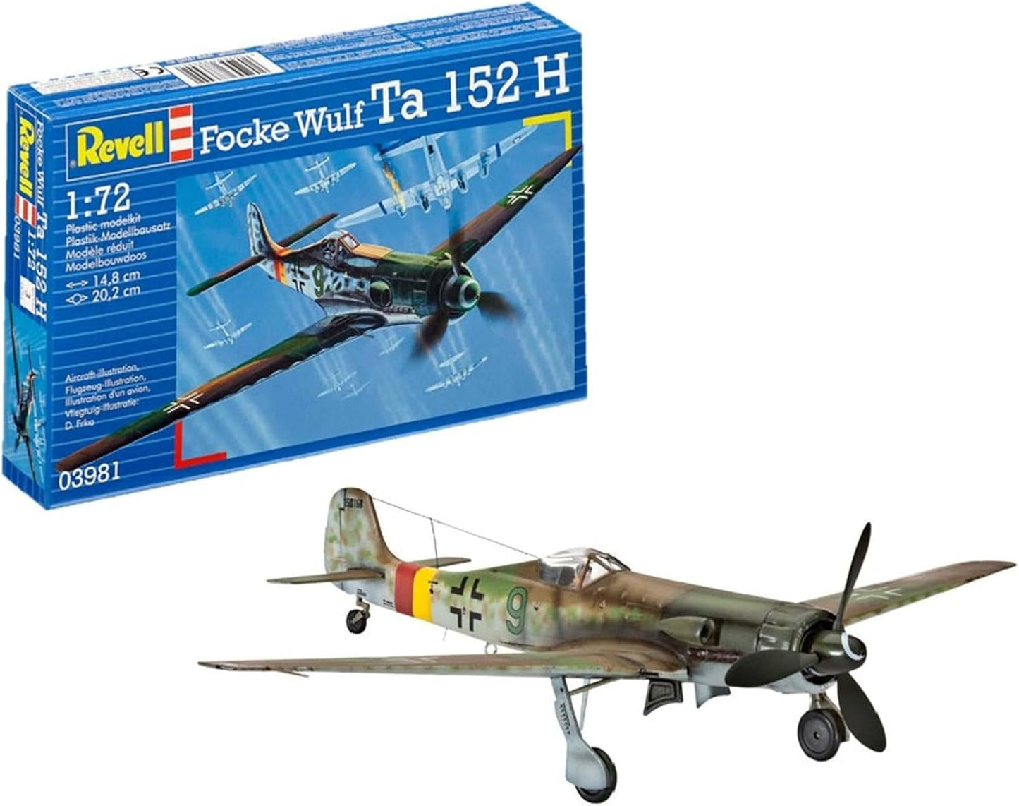 Revell Germany Focke Wulf Ta 152H Model Kit
