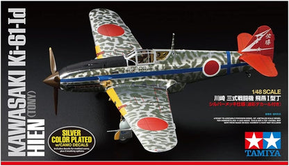 TAMIYA 1/48 Kawasaki Ki-61-Id Hien Tony Silver Plated TAM25424 Plastic Models Airplane 1/48