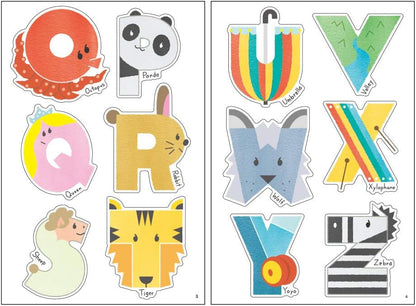 Design Fill 84279006 Midori Sticker, Wall Sticker, Anti-Static, English Lesson Pattern