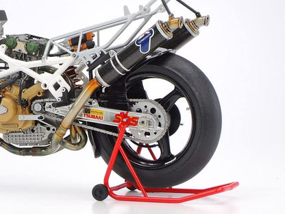 Tamiya 4950344992546 300014063-1:12 Ducati 888 Superbike 1993, Red