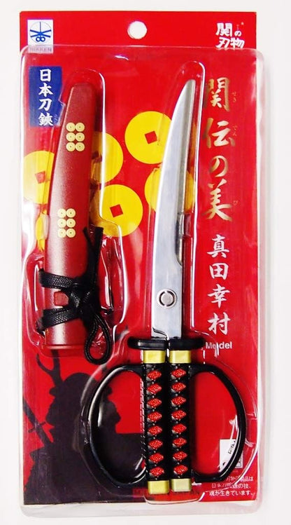 SW-30S Japanese sword scissors Yukimura Sanada model