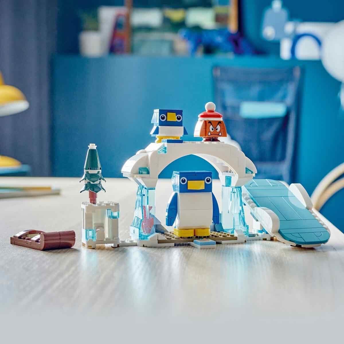 LEGO Super Mario Expansion Set: Penguin Family Snow Adventure with Goomba Figure and Penguin Interactive Toy, Gift for Boys, Girls, Gamers Ages 7 and Up 71430