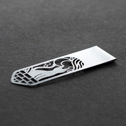 Midori 43372006 Book Marker Clip, Cat and Moon