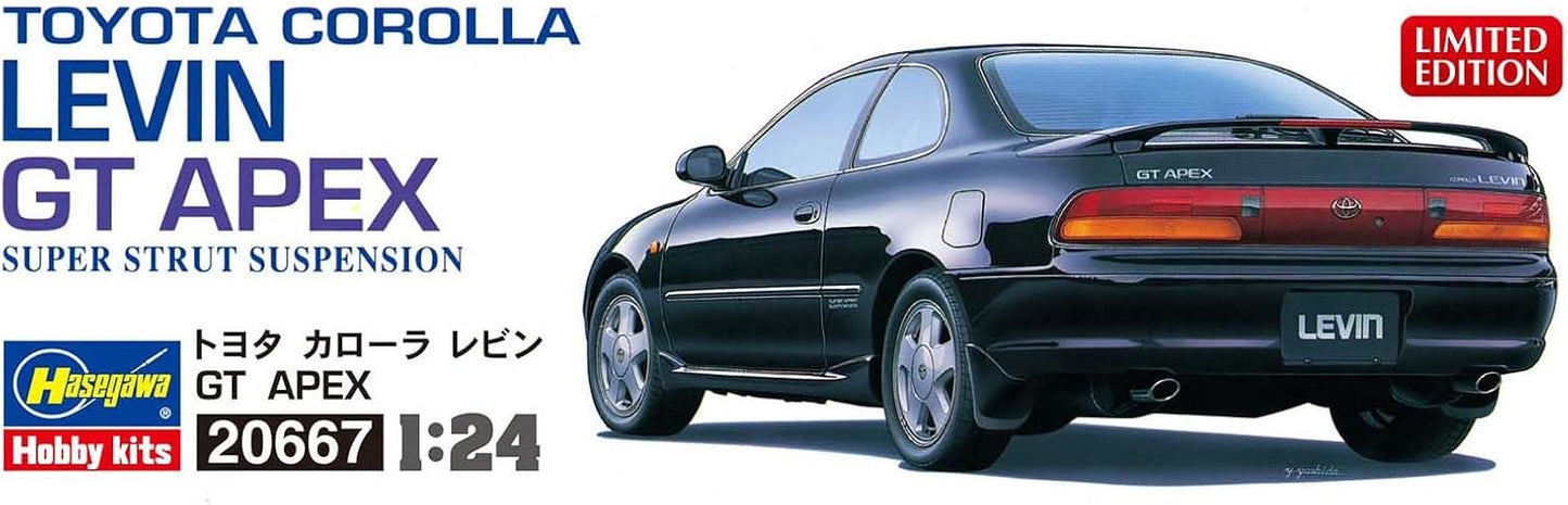Hasegawa 1:24 Toyota Corolla Levin GT APEX 20667
