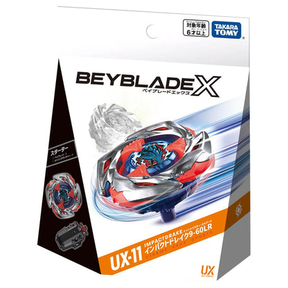 BEYBLADE X Beyblade X UX-11 Starter Impact Drake 9-60LR