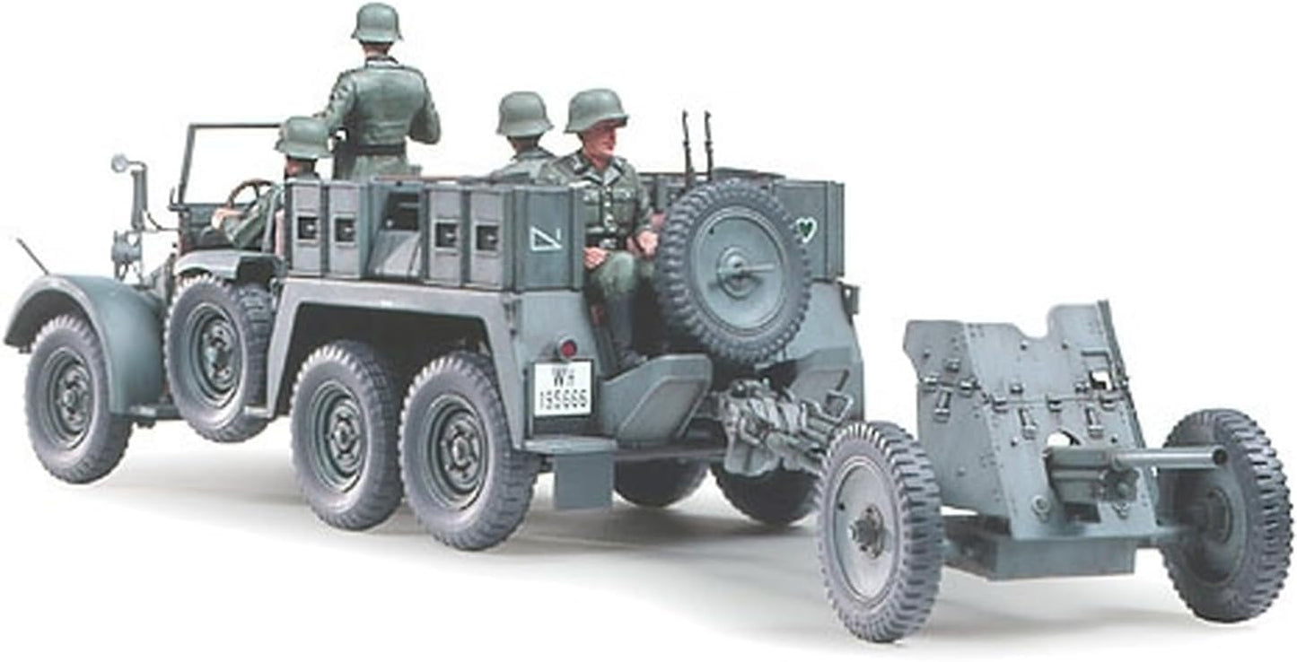 Tamiya Models Krupp Protze Towing Truck with 37mm Pak Model Kit
