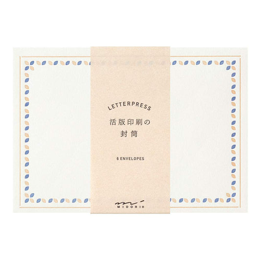 Midori 20562006 Envelope Type Frame Pattern Brown
