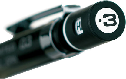 Pentel XPG1003CSA Graph 1000CS Mechanical Pencil, 0.01 inches (0.3 mm), Black Shaft