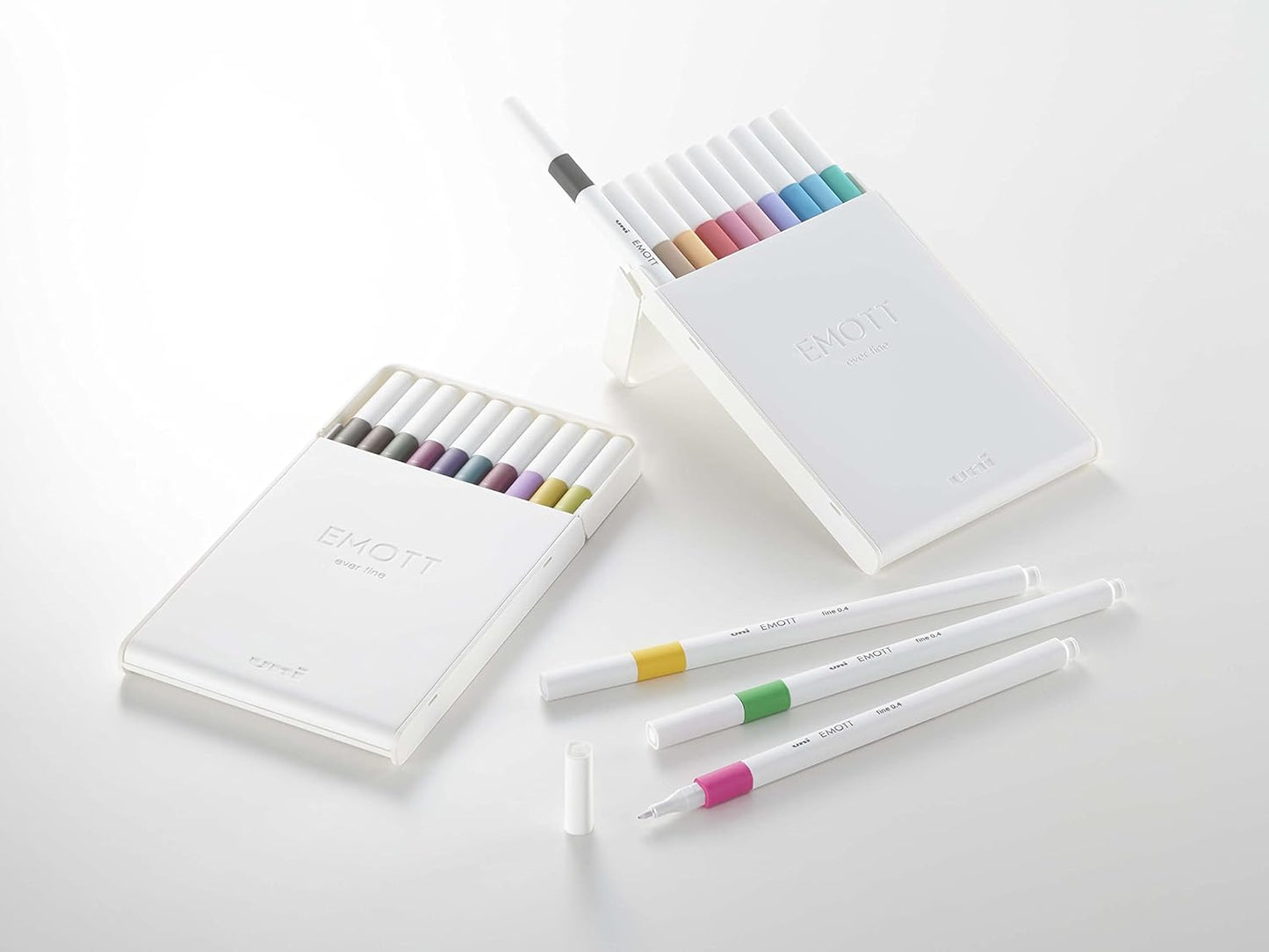 Emott Fineliner Pen Set #3, 10-Colors