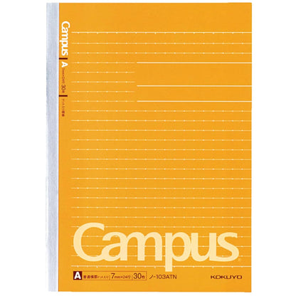 Kokuyo Campus Notes dot-filled borders A5 A ruled 30 sheets Bruno -103ATN