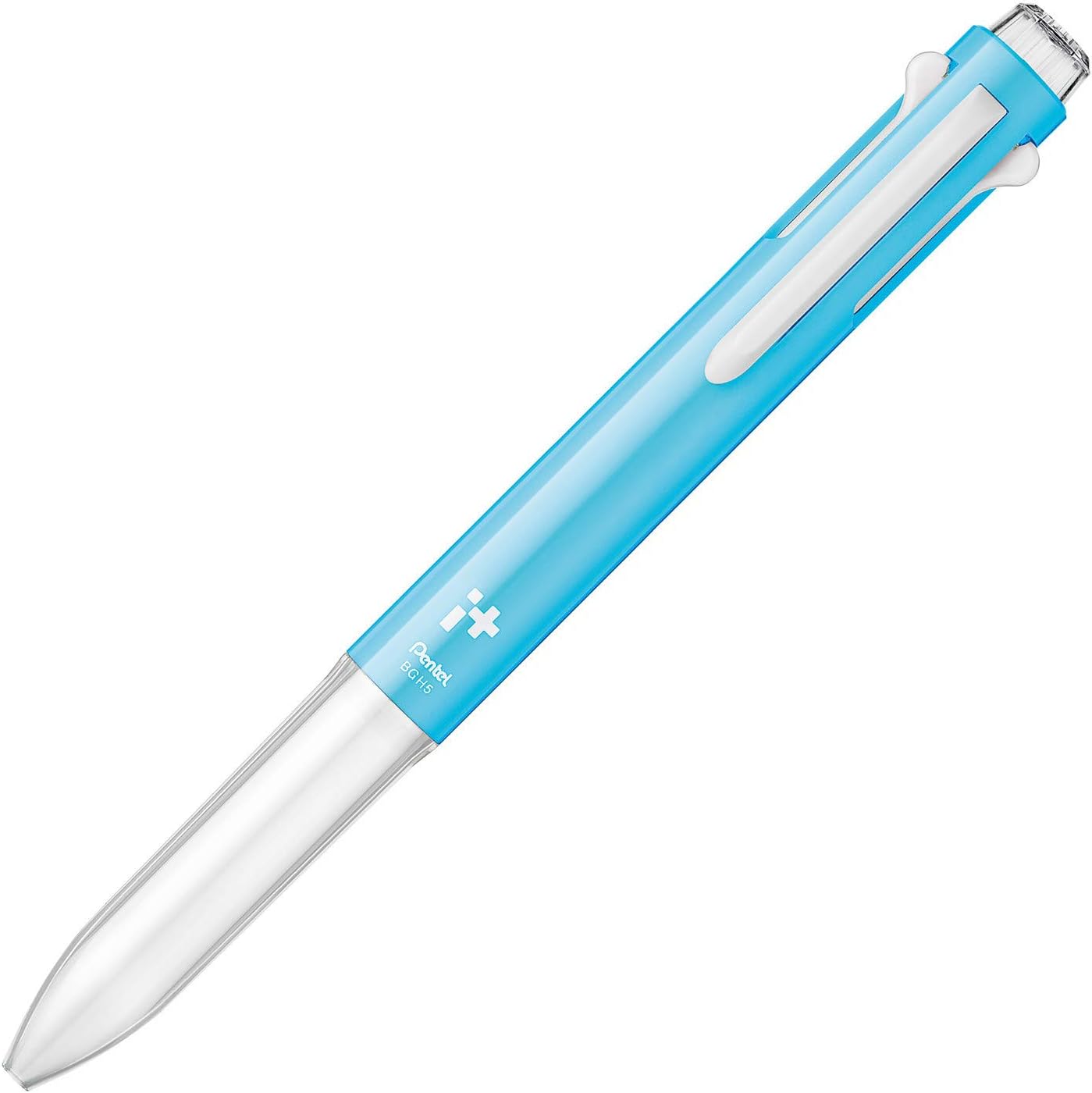 Pentel Ballpoint Pen i+ (for 5 Colors) [Milk Blue] (Japan Import)