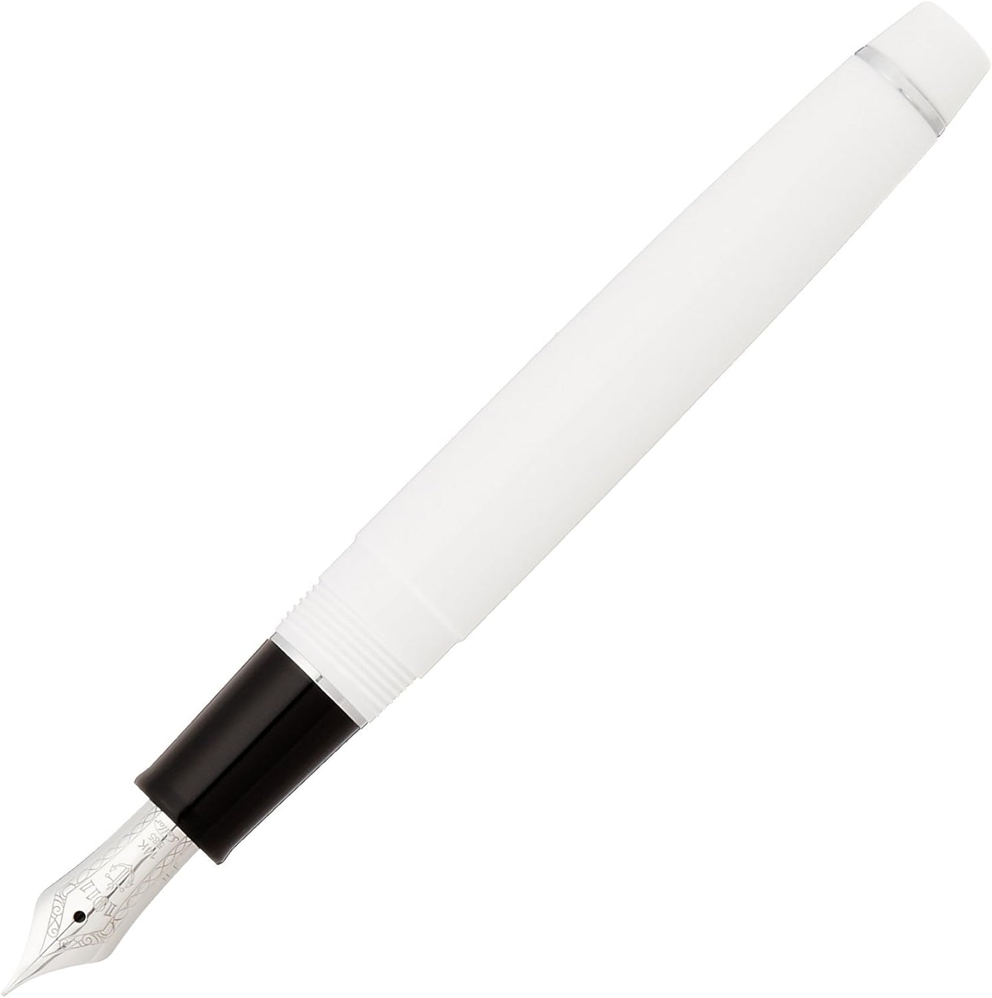 Sailor Fountain Pen, Professional Gear Slim Silver White Fine Point 11-1222-210, alternate view