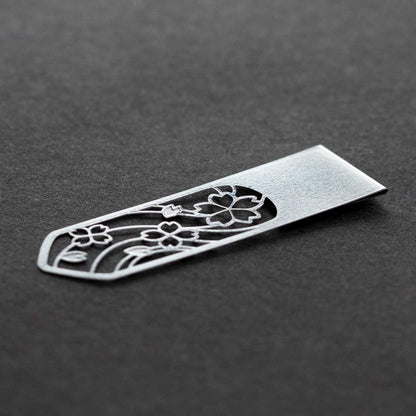 Midori 43374006 Book Marker Clip, Floral Pattern