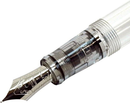 PILOT Fountain Pen Custom Heritage 92, Clear Body, FM-Nib (FKVH-15SRS-NC-FM), detail image