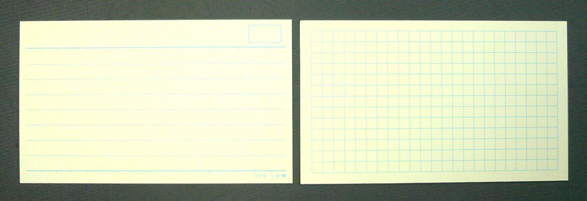 Kokuyo information card ruled paper 5x3 size 100 sheets deer -30