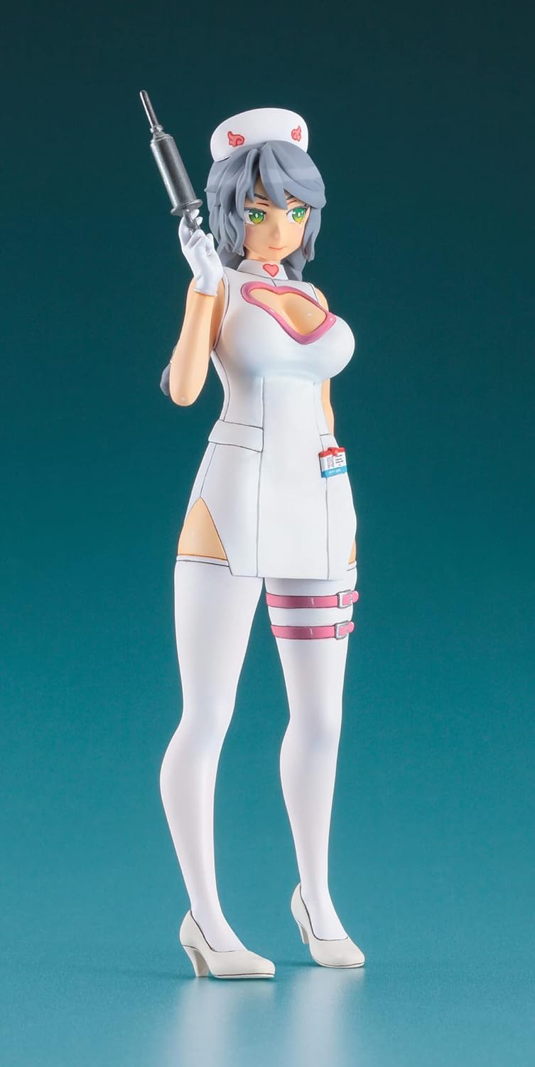 Hasegawa SP536 1/12 Egg Girls Collection No. 31 Sasha Ilyushina (Nourse), Unpainted Resin Kit