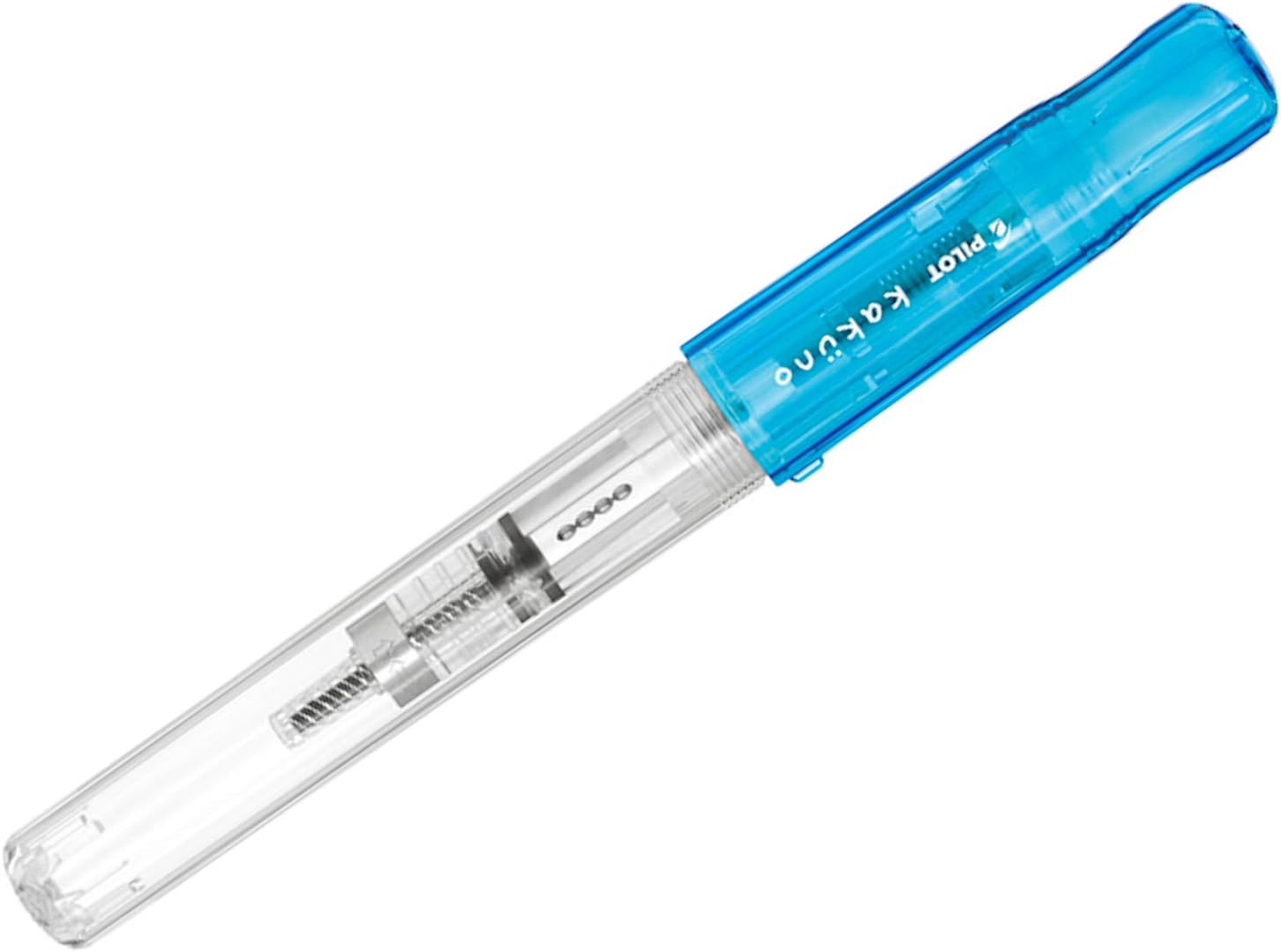 Pilot Kakuno Clear X Light Blue Nib F Fountain Pen Limited Edition, main image