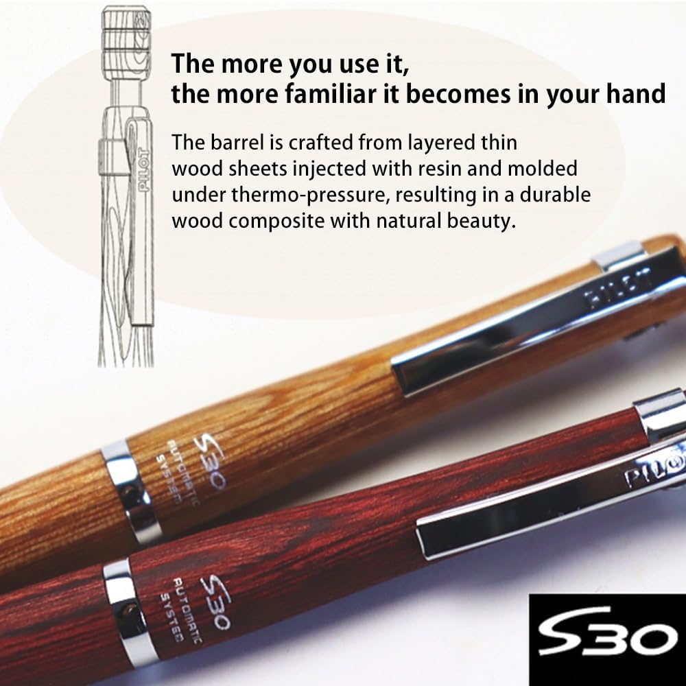 PILOT PILOT HPS-3SK-DR Deep Red S30 0.5 Automatic
