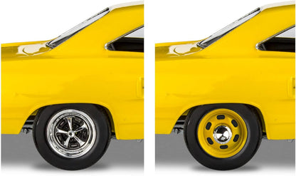 Revell 14531 '70 Plymouth Road Runner 1:24 Scale 77-Piece Skill Level 5 Model Car Building Kit, White