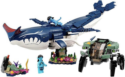 Lego Avatar: The Way of Water Payakan The Tulkun & Crabsuit 75579, Building Toy Set, Movie Underwater Ocean with Whale-Like Sea Animal Creature Figure