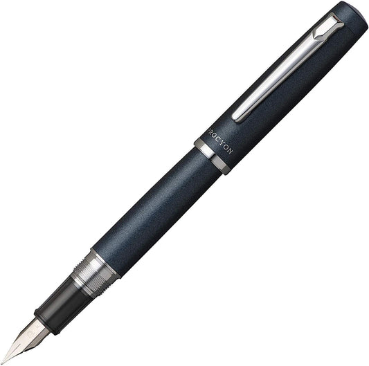 PLATINUM Procyon PNS-5000#50 Fountain Pen/Nib Size: M Medium/Deep Sea/Handmade/with Gift Box/Fountain Pen