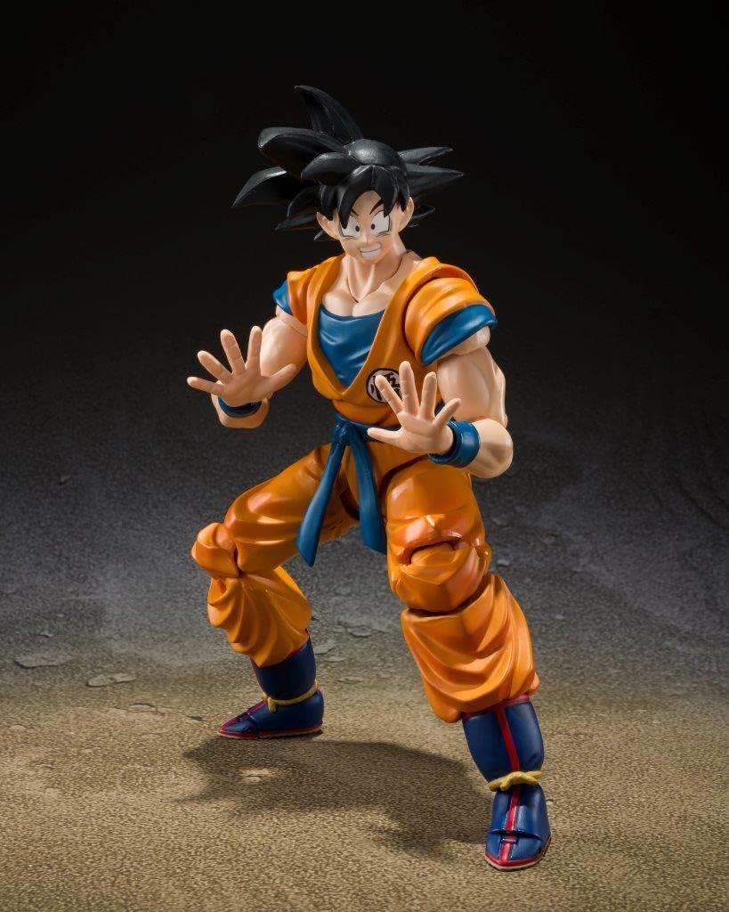 TAMASHII NATIONS - Dragon Ball Super: Super Hero - Son Goku Super Hero, Bandai Spirits S.H.Figuarts Action Figure