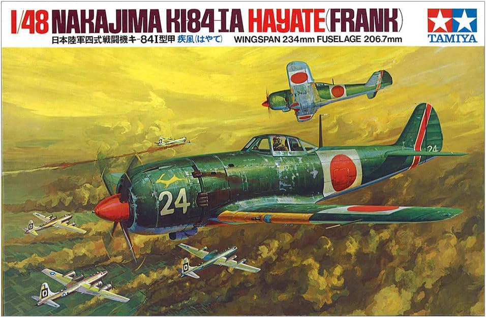 Tamiya Models Nakajima Ki-84 IA Type 4 Hayate Model Kit