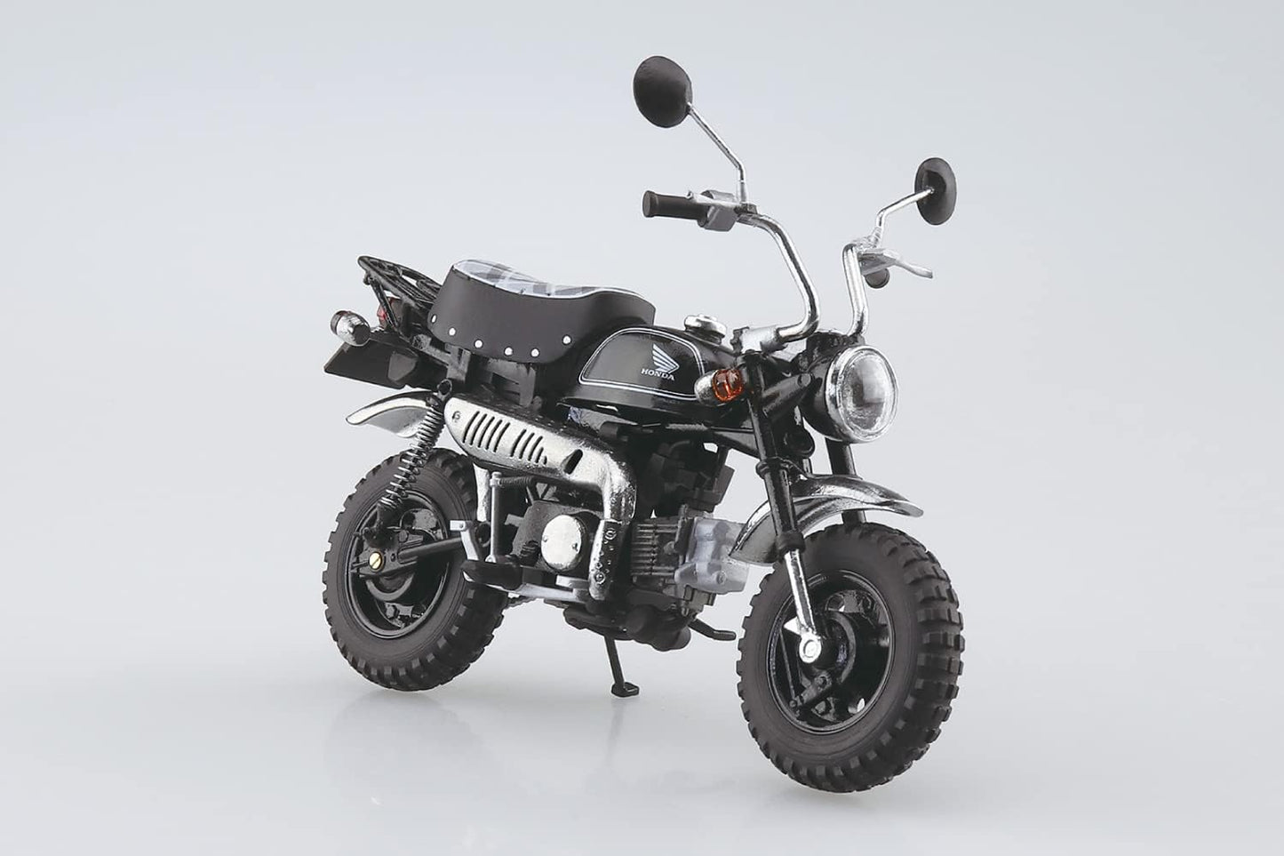 Aoshima Honda Monkey Limited Black 1:12 Scale Diecast Bike