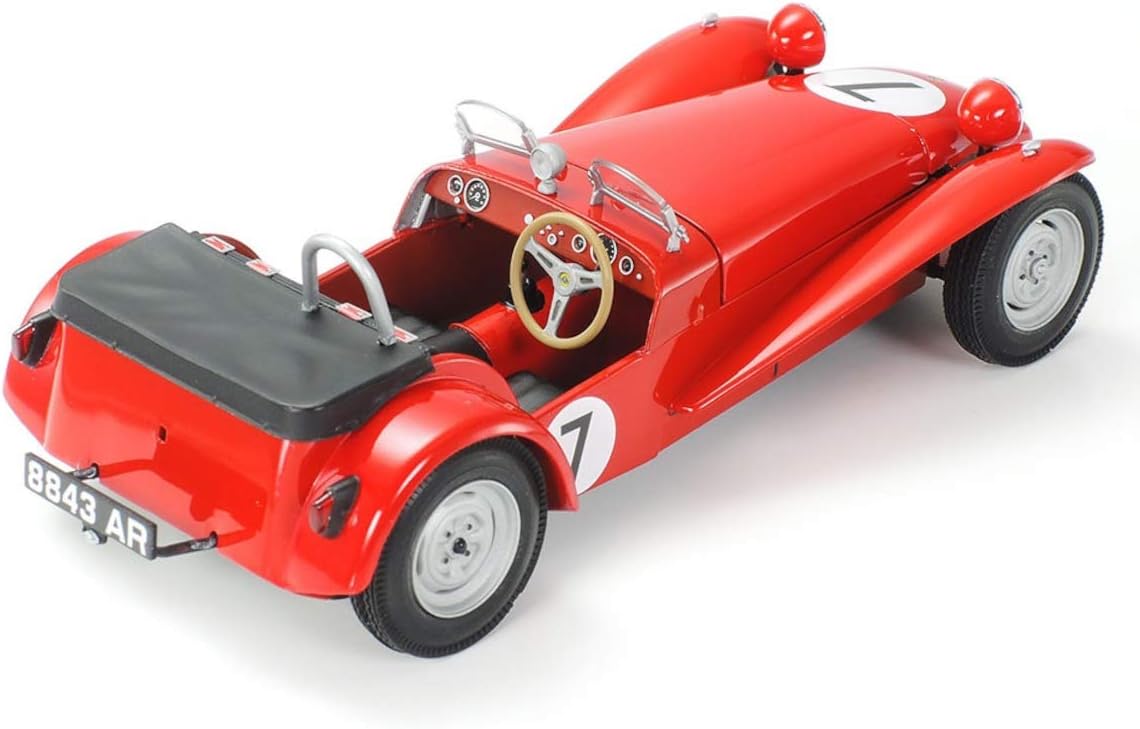 Tamiya 24357-000 300024357 Alfa Romeo 1:24 Lotus Super 7 Series II, Highly Model, Plastic, Assembly Kit, Detailed Replica, Unpainted