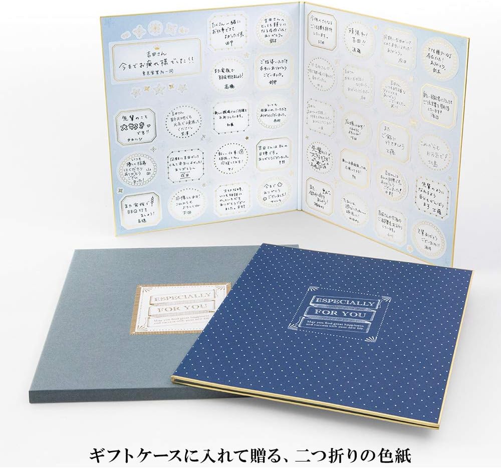 Midori Colored Paper with Seal Color Paper Case Included