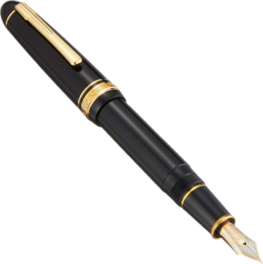 PLATINUM Fountain Pen President #1 Black and Gold- PTB20000P-Nib: M, main image