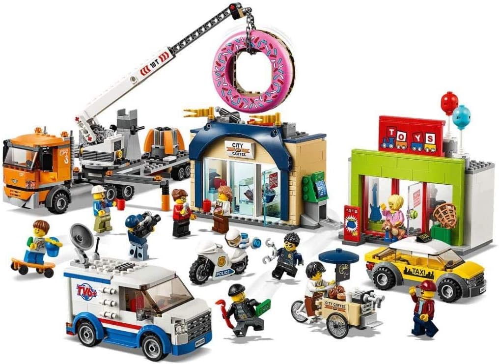 LEGO City 60233 Donut Shop Opening Toy Block Playset