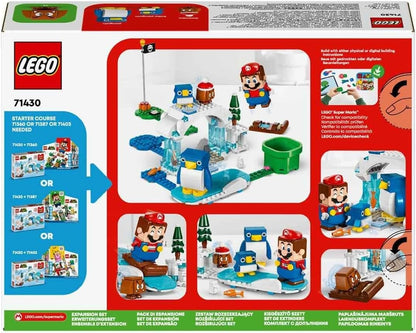 LEGO Super Mario Expansion Set: Penguin Family Snow Adventure with Goomba Figure and Penguin Interactive Toy, Gift for Boys, Girls, Gamers Ages 7 and Up 71430
