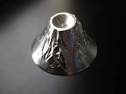 NOUSKU FUJIYAMA Sake Cup Fujisan (World Heritage) Sakasa Fuji Ochoco Sakazuki Japanese Handmade Craft Artifact