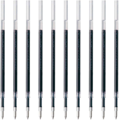 ZEBRA B-REQ5-BL Slari Oil-Based Ballpoint Pen Refill, EQ-0.5 Core, Blue, 10 Pieces
