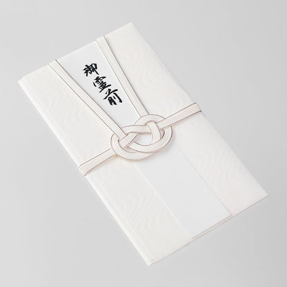 Midori 25422006 Non-Congratulatory Bag, Gold Sealing, Medium, For Condolences, Flowing Water Pattern