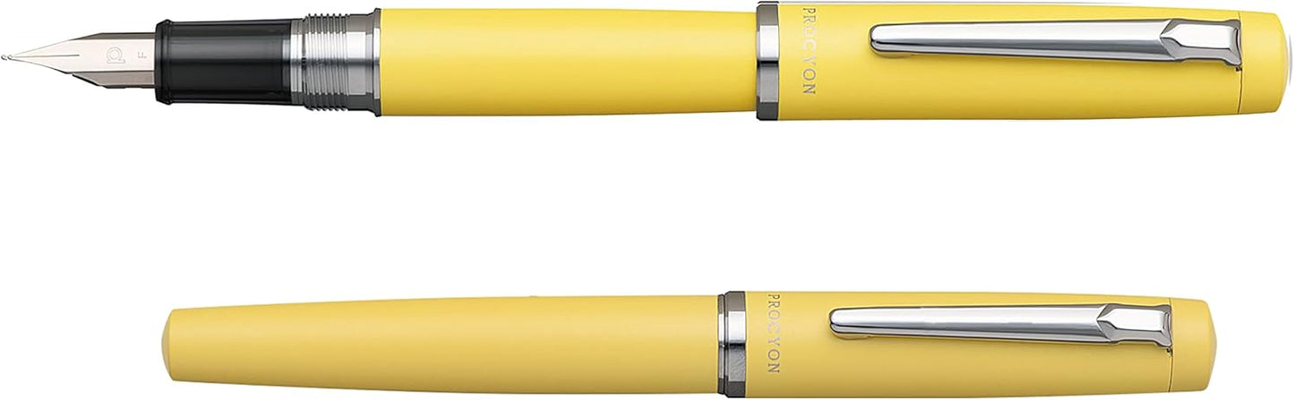 PLATINUM PNS-5000 68-3 Fountain Pen, Procion #68, Citron Yellow, Medium Point