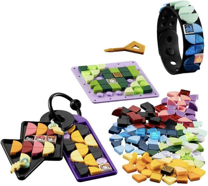LEGO 41808 DOTS Hogwarts Accessory Set, Harry Potter Toy Jewellery Set with Bracelet, Keychain and Patch, DIY Craft Set for Children