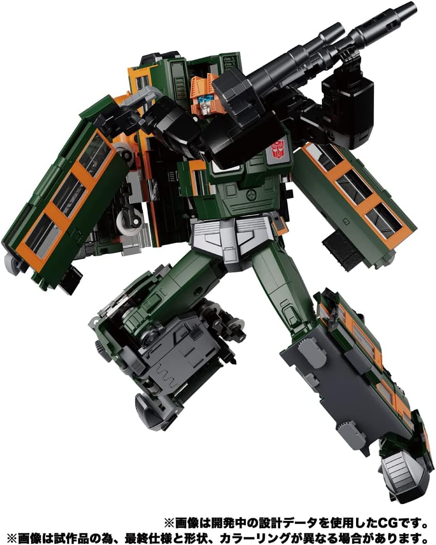 Transformers Masterpiece G Series MPG-04 Train Bot Dichen F8101