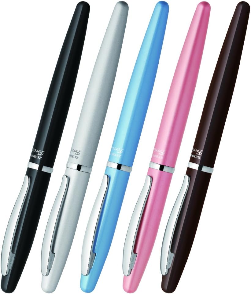 ZEBRA Fortia Black Ballpoint Pen (Japan Import)