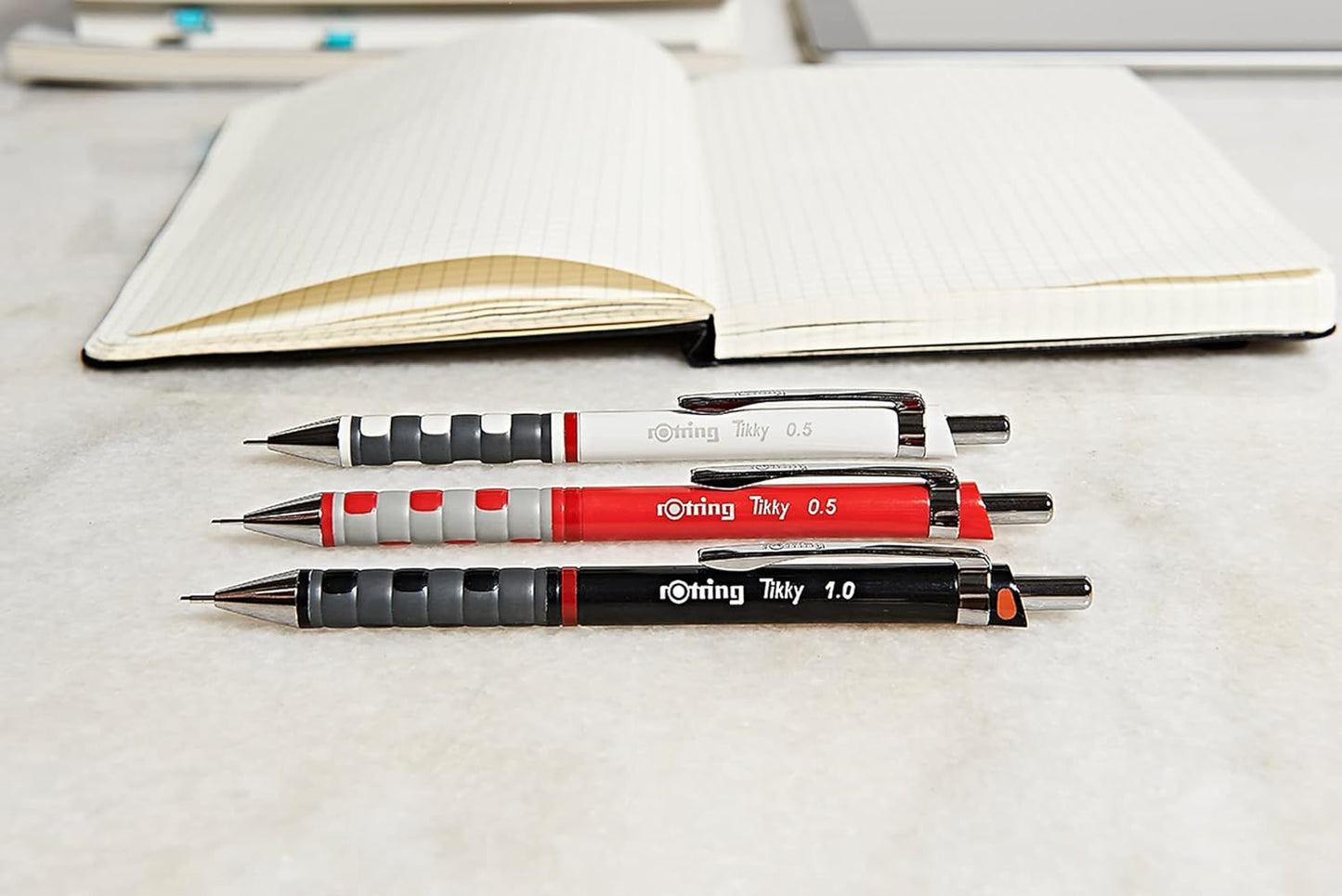 rOtring Mechanical Pencil Tikky, White, 0.5mm (S0770530)