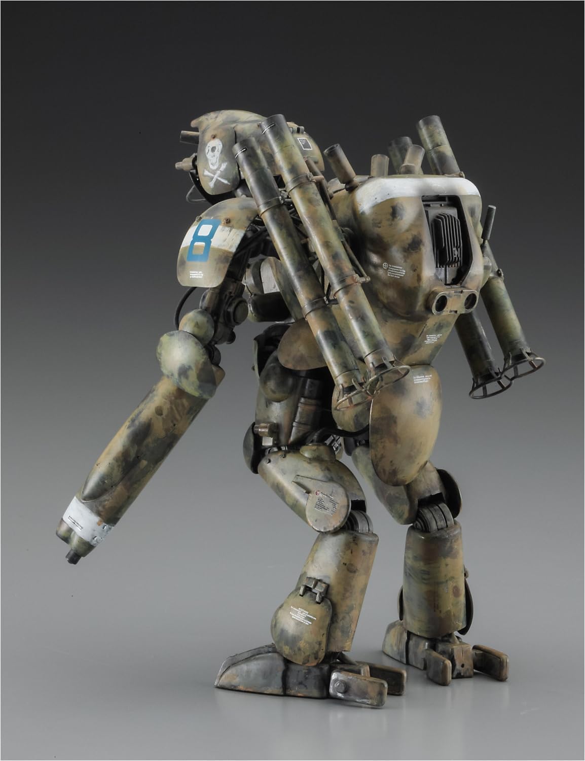 Hasegawa 64129 Maschinen Krieger Humanoid Type Unmanned Shooter, Growsurf.M, Masquerade, 1/20 Scale Plastic Model