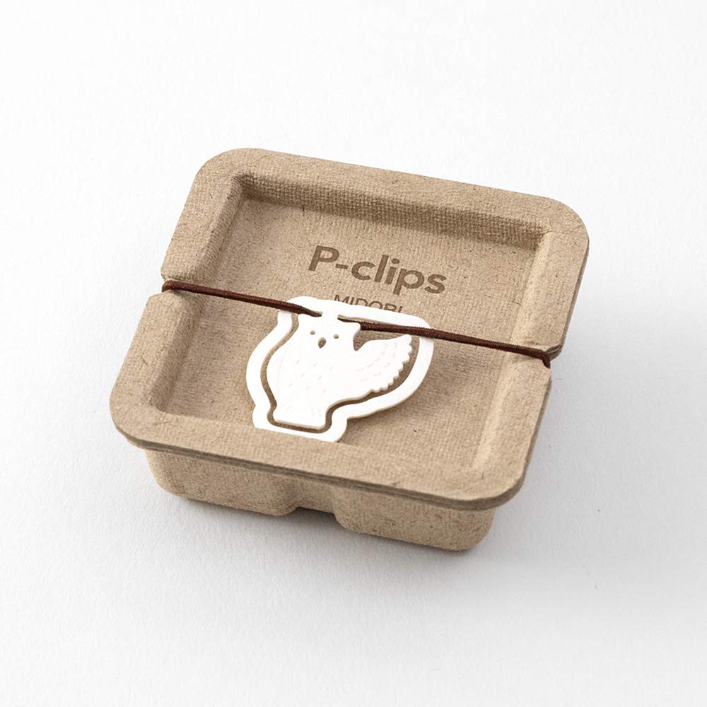 Midori 43403006 Clip Peaclips, Owl Pattern