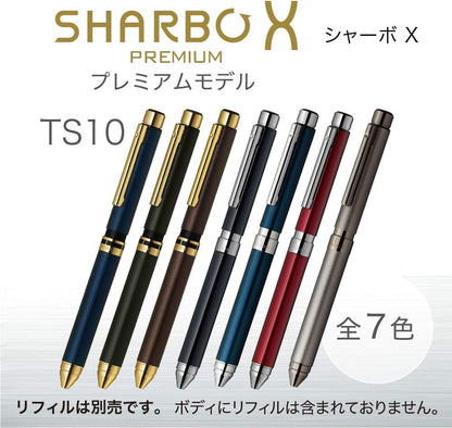 ZEBRA SB21-C-BKG Multi-functional Pen Sharbo X Premium TS10 Black Gold