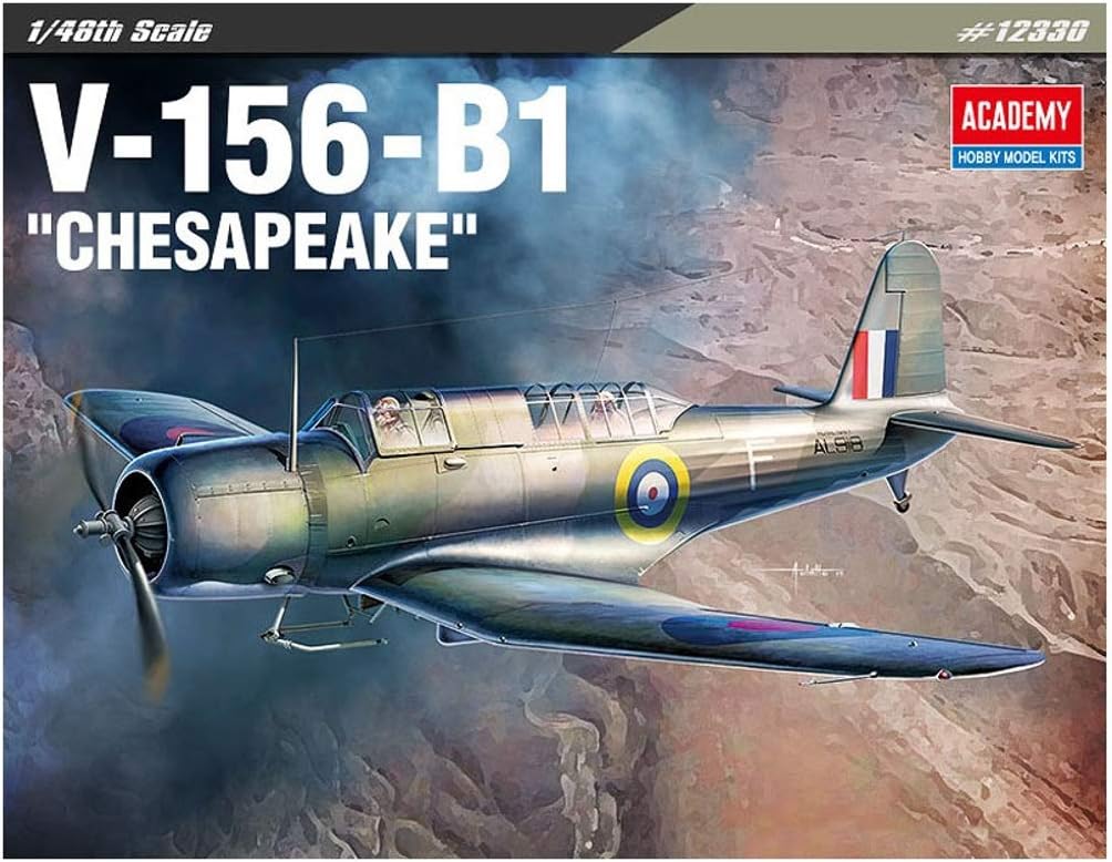 ACA12330 1:48 Academy V-156-B1 Chesapeake [Model Building KIT]