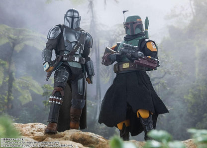 S.H. Figuarts Star Wars The Mandalorian Boba Fett, Approx. 6.1 inches (155 mm), ABS & PVC & Cloth Pre-Painted Action Figure
