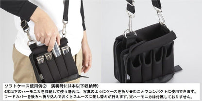 Suzuki SHC-8 Harmonica Case (8 Tremolos)