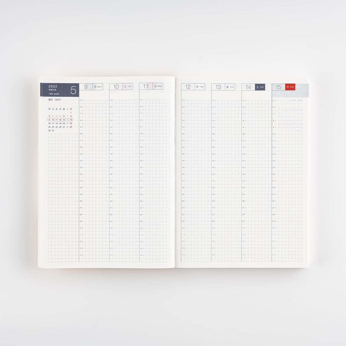 Hobonichi Techo Cousin Book [Japanese/A5/January 2022 Start/Monday Start]